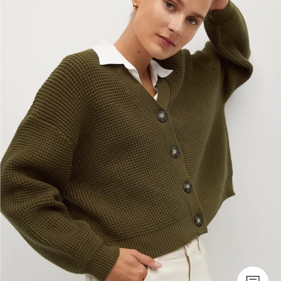 Mango Sweaters - Mango Crop Cardigan